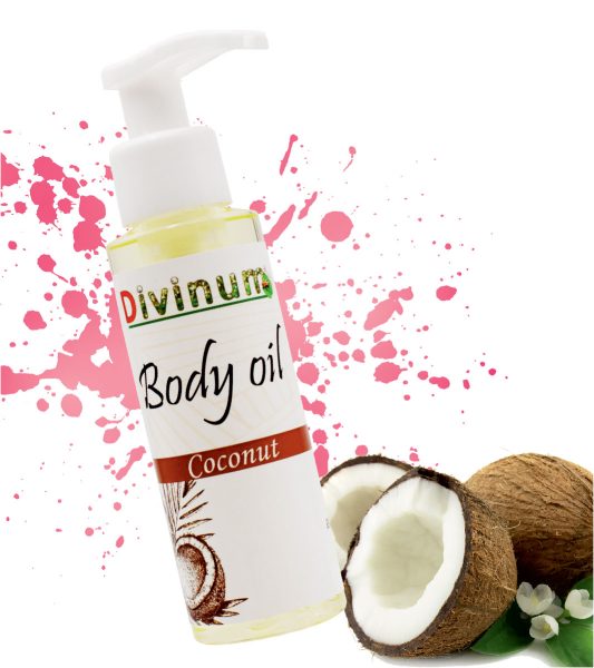 Coconut body oil