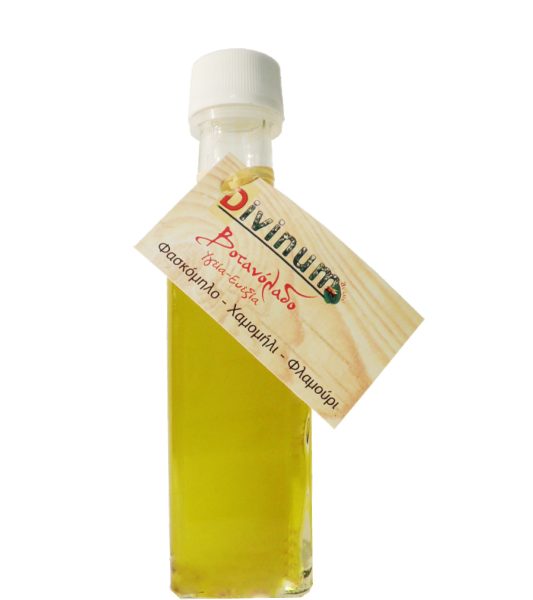 Herbal oil of sage-chamomile-linden