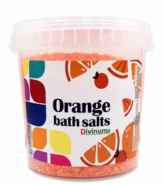 Άλατα μπάνιου με άρωμα πορτοκαλιού 1Κg