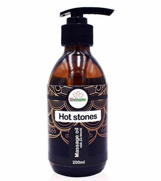 Massage oil - Hot stones