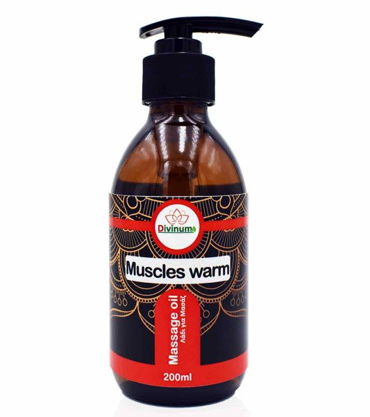 Massage oil - Muscles warm