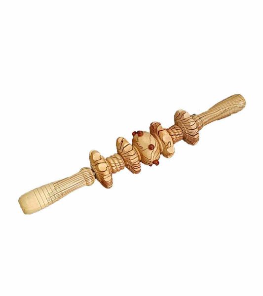 Ξύλινο Ρολό Μασάζ (Wooden Massage Stick) 39cm