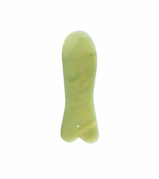 Gua Sha massage tool σε σχήμα ψαριού από πέτρα νεφρίτη