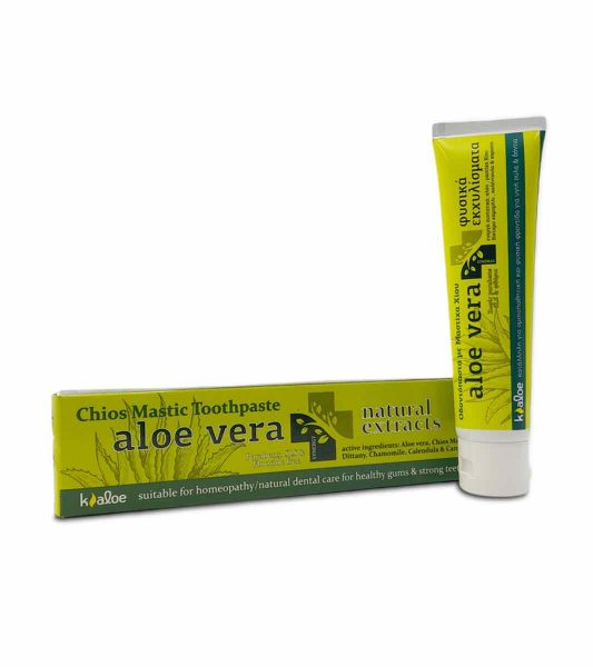 Οδοντόκρεμα ALOE VERA με μαστίχα 75 ml.