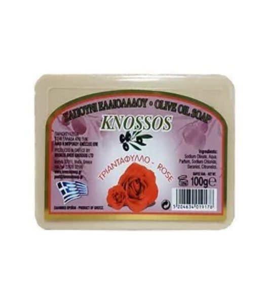 Σαπούνι Eλαιολάδου με άρωμα Τριαντάφυλλο